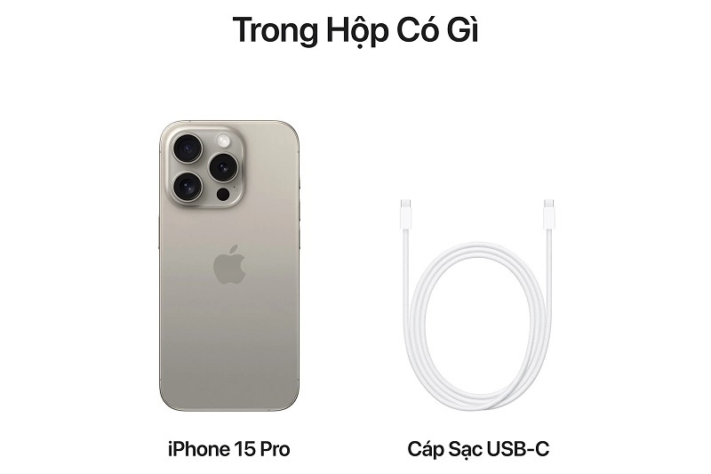 Điện thoại iPhone 15 Pro 128GB cổng lightning