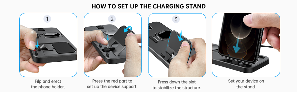 iphone charging station