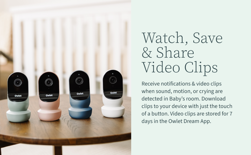 owlet cam 2 all colors product overview