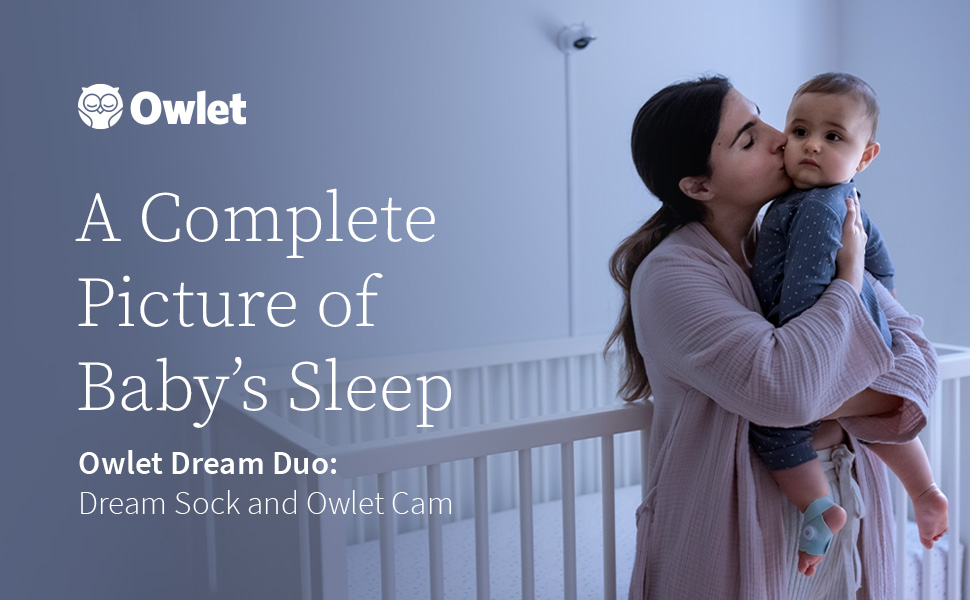 The Owlet Dream Duo baby monitor system offers a complete picture of baby&#39;s sleep