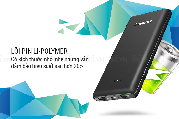 Pin Sạc Dự Phòng Tronsmart Presto 10000mAh QC3.0 - Hàng Chính Hãng