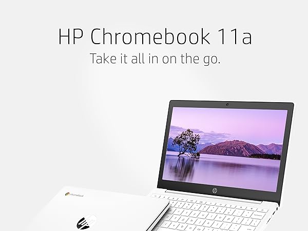 Hewlett-packard hp-laptop chrome-book computer 11-inch wire-less touch-screen computadora portable