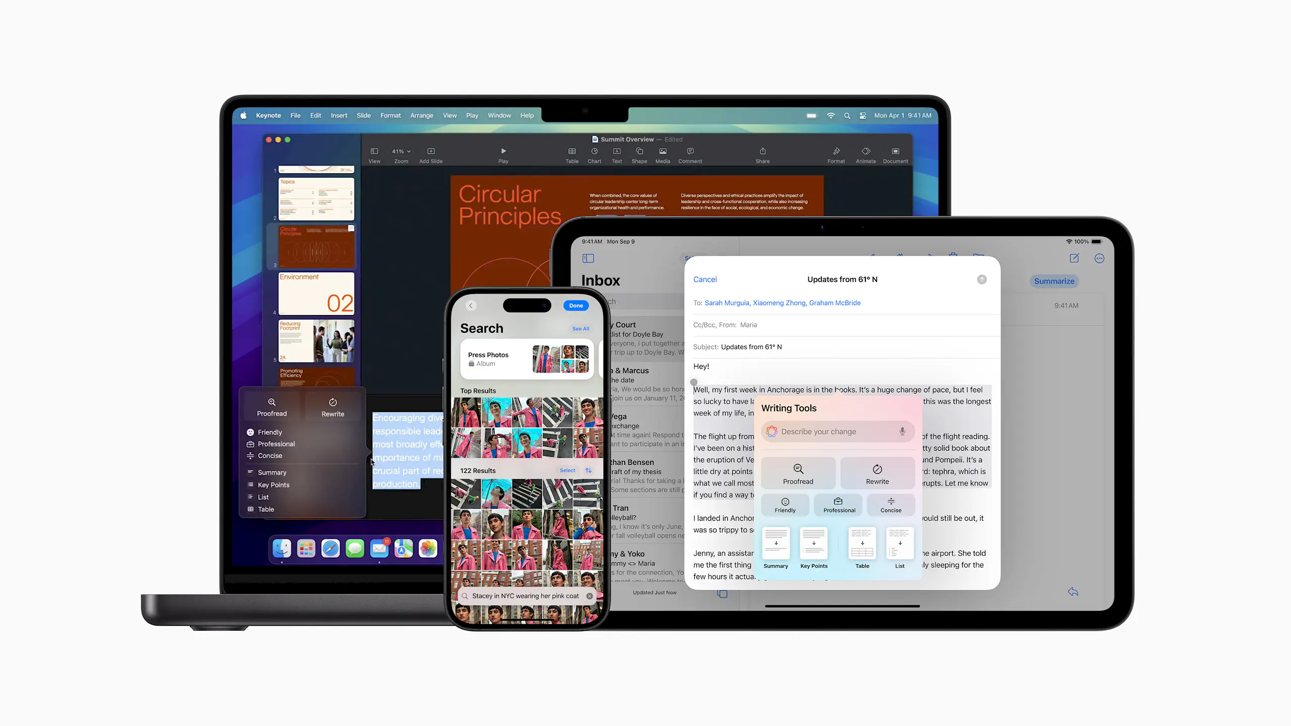 Apple Intelligence 在 iOS 18.1 上正式發布：書寫工具、新 Siri 介面、通知摘要等